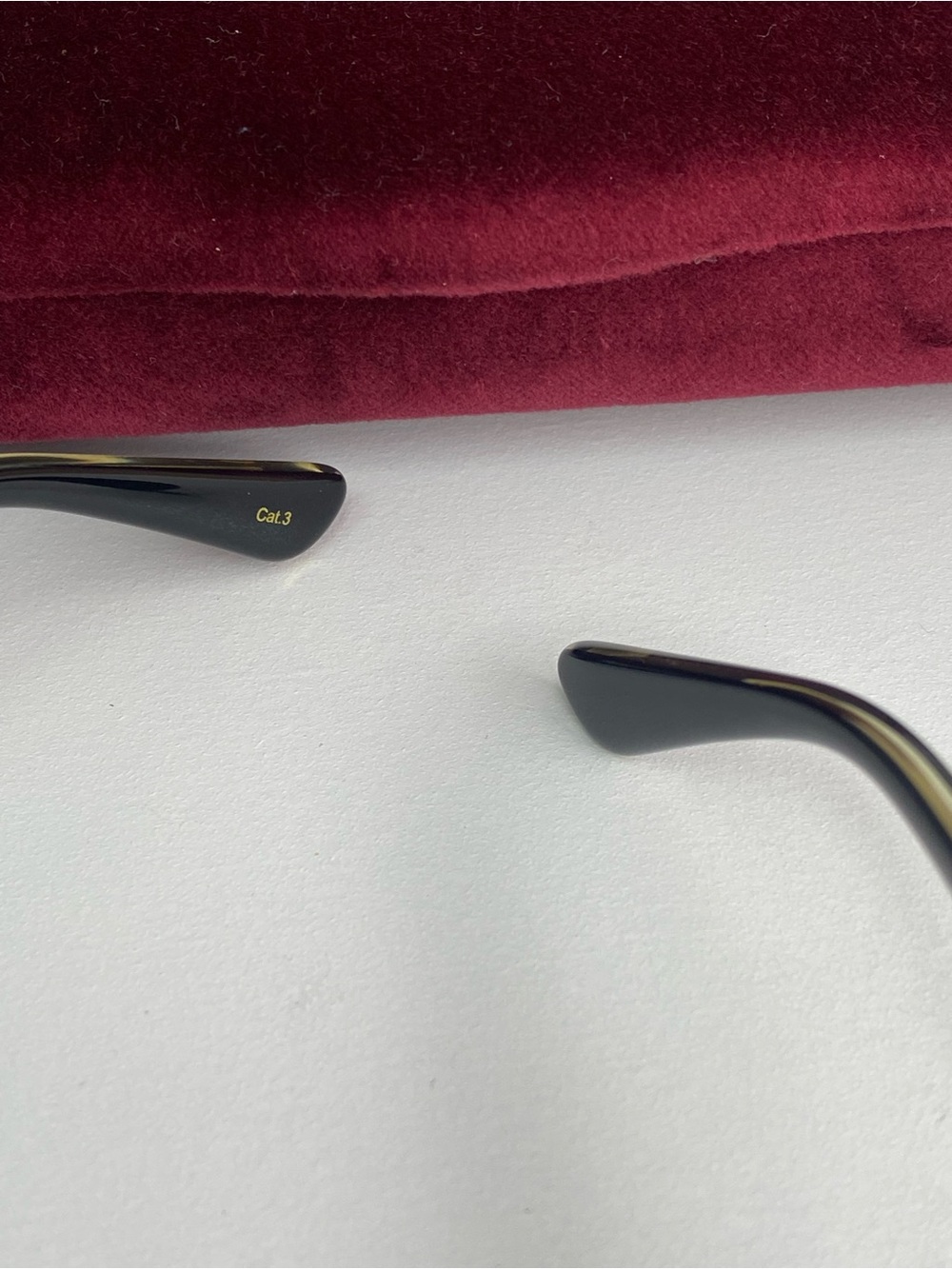 Gucci Black/Gold Men's GG059S NWOT Sunglasses - Picture 7 of 11